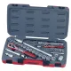 72 Piece 1/4" & 1/2" Socket Set